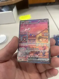 Mew ex SVP 053 Pokemon TCG Scarlet Violet 151 Black Star Promo Full Art NM - Image 2