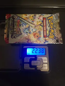 Pokemon TCG Scarlet & Violet Prismatic Evolutions Booster Pack Sealed HEAVY - Image 1