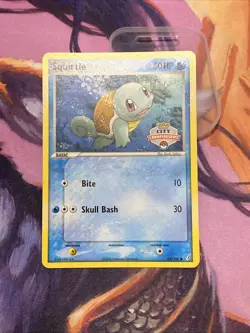 Pokemon EX Crystal Guardians Set - Squirtle City Championships Promo # 63/100 - Image 1