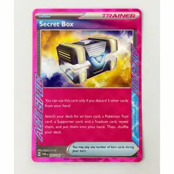 Pokemon Secret Box 163/167 Twilight Masquerade ACE SPEC Trainer Holo NM - Image 2