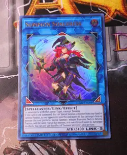Yu-Gi-Oh TCG Summon Sorceress JUMP-EN084 Ultra Rare Limited Edition Promo NM - Image 1