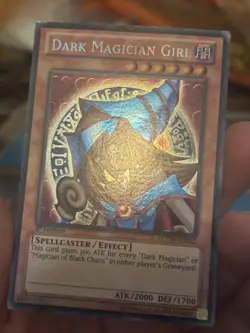 YUGIOH Dark Magician Girl Secret Rare 1st Edition Euro Print LCYW-EN022 - Image 4