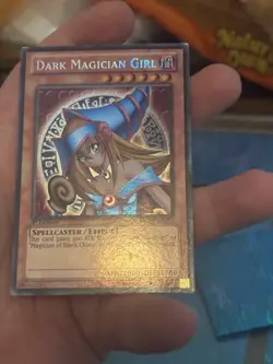 YUGIOH Dark Magician Girl Secret Rare 1st Edition Euro Print LCYW-EN022 - Image 5