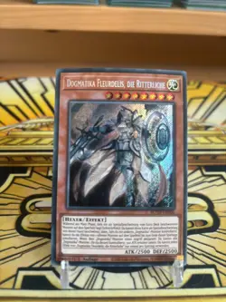 Yugioh Dogmatika Fleurdelis, die Ritterliche ROTD-DE008 Secret Rare - Image 1
