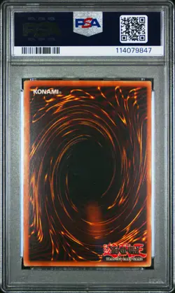 2002 YU-GI-OH! LOB-LEGEND OF BLUE EYES WHITE DRAGON GAIA THE FIERCE KNIGHT PSA 8 - Image 2