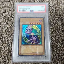 2002 Yu-Gi-Oh SDY-006 Dark Magician 1st Edition PSA 3 VG Unlimited Ultra Rare - Image 1