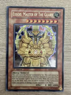 Yu-Gi-Oh! Exxod, Master of the Guard MP SD7-EN001 Ultra Rare 1st Edition - Image 1