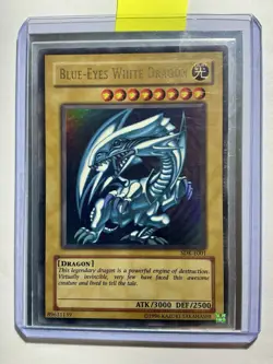 Yu-Gi-Oh! Blue-Eyes White Dragon - SDK-E001 - Unlimited - Lightly Played - Image 3
