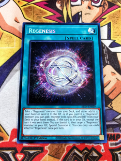 Regenesis alin-en059 1st Edition (NEW) Secret Rare Yu-Gi-Oh! - Image 1