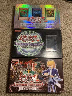 Yu-Gi-Oh! Legendary Collection, Yugi's World, Joey's World, 3 Boxes & 3 Boards. - Image 1