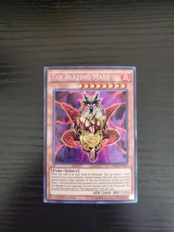 The Blazing Mars - YuGiOh! Dragons of Legend Unleashed Secret Rare - DRL3-EN007 - Image 1