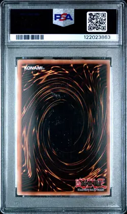 2003 YU-GI-OH! STARTER DECK: JOEY 1ST ED #001 RED-EYES B. DRAGON PSA 9 - Image 2