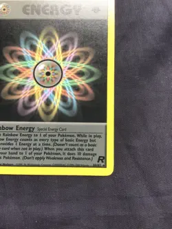 Pokemon Cards: Team Rocket 1st Edition Rare: Rainbow Energy 80/82 - Image 4