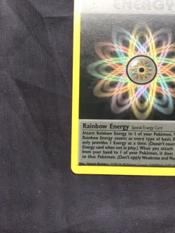 Pokemon Cards: Team Rocket 1st Edition Rare: Rainbow Energy 80/82 - Image 5