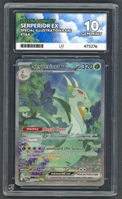 Pokemon Cards - ACE 10 Serperior Ex 164 - Blackbolt SIR - PSA BGS CGC - Image 1