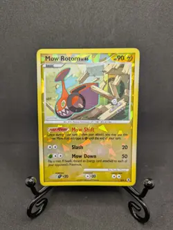 Mow Rotom RT4 Ultra Rare Rising Rivals Cracked Ice Pokemon Card MP-HP - Image 1