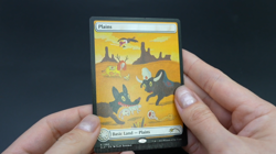 Plains CRIMP Secret Lair MTG Garry Baseman 1382 Misprint Error Card - Image 2