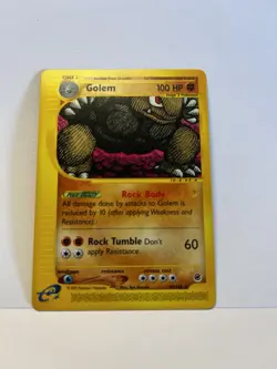 Pokemon TCG Golem Expedition Base Set, Regular Rare Card 49/165 - Image 1