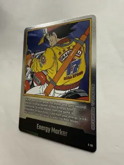 Son Goku E-52 Silver Energy Marker Dragon Ball Manga Booster Card Fusion World - Image 2