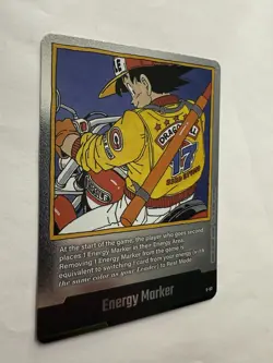 Son Goku E-52 Silver Energy Marker Dragon Ball Manga Booster Card Fusion World - Image 3