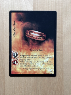 FRODO/SAM/HOBBIT (RARE) COLLECTION (LOT OF 7 RARE CARDS) LORD OF THE RINGS TCG - Image 4