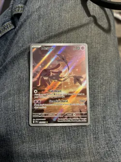 Pokemon TCG Mesprit 204/191SV08: Surging Sparks Illustration Rare Holo Card - Image 1