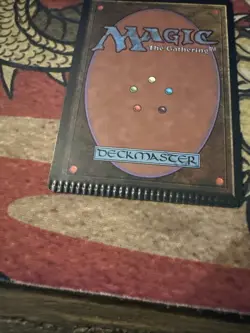 Mtg Magic Fallen Empires Tracker Misprint Error Full Crimp Card - Image 4