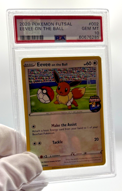 Pokemon Cards - PSA 10 Eevee On The Ball 002/005 - Futsal GEM MT - Image 4