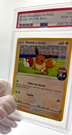 Pokemon Cards - PSA 10 Eevee On The Ball 002/005 - Futsal GEM MT - Image 5
