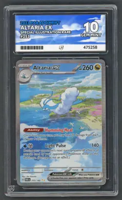 Pokemon Cards - ACE 10 Altaria Ex 253/182 - Paradox Rift SIR - PSA BGS CGC - Image 1
