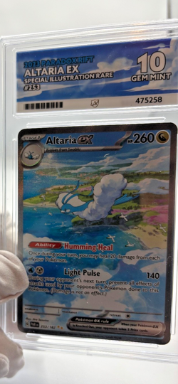 Pokemon Cards - ACE 10 Altaria Ex 253/182 - Paradox Rift SIR - PSA BGS CGC - Image 4