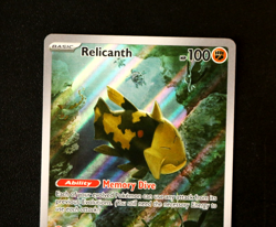 Pokemon Card TCG - Relicanth 173/162 - Temporal Forces Illustration Rare - NM ⭐ - Image 2