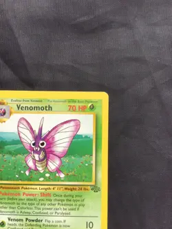 Pokemon Cards: 1st Edition Jungle Rare: Venomoth 29/64 - Image 3