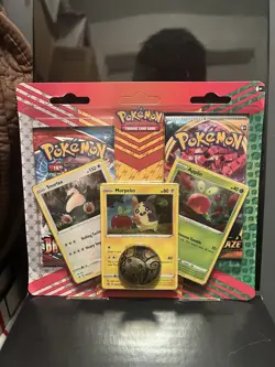 Pokemon TCG 2 Pack Blister [Snorlax, Morpeko & Applin Cards] - Image 1
