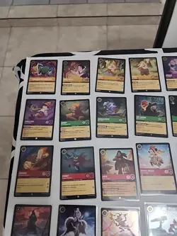 Disney Lorcana Fabled Lot Cold Foil Uncommon+Rare+Super Rare 38 Cards Original - Image 2