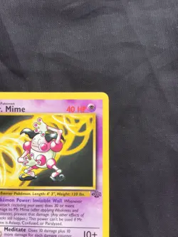 Pokemon Cards: 1st Edition Jungle Rare: Mr. Mime 22/64 - Image 3