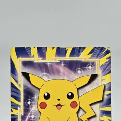 Pikachu 25 Topps Pokemon TCG 1999 TV Animation Series Blue Label Vintage Card HP - Image 3