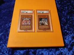 2X PSA Graded Yu-Gi-Oh! Card With 200+ Binder Lot & 1000+ Bulk Other TCG Pokemon - Image 1