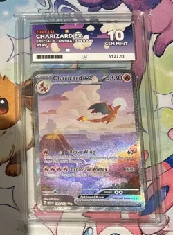 Pokemon TCG Charizard EX 199/165 Scarlet Violet 151 English Card Ace 10 🔥🔥🔥 - Image 1