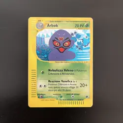 Pokemon Card Arbok Holo 3/165 Expedition ITA Italiano played PL vintage - Image 1