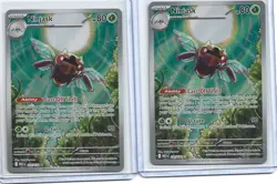 Ninjask 137/132 Pokemon Card Illustration Rare Mega Evolutions lot of 2 - Image 1