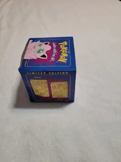1999 Burger King Pokemon 23K Gold Plated Trading Card JigglyPuff PokeBall Box - Image 5
