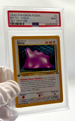 Pokemon Cards - PSA 9 1st Edition Ditto 3/62 - Fossil Set - MINT - PSA9 - Image 4
