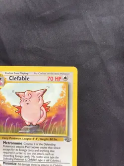 Pokemon Cards: 1st Edition Jungle Rare: Clefable 17/64 - Image 3