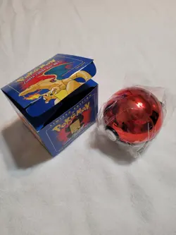 23K Gold Plated CHARIZARD Trading Card 1999 Burger King Pokemon Ball NEW SEALED - Image 1