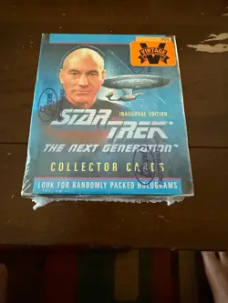 Star Trek The Next Generation Trading Cards 1992 Impel Inaugural Edition SEALED - Image 1