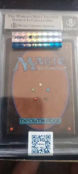 MTG Magic the Gathering Beta Shivan Dragon BGS 8.5 Quad ++! 9.5 centering! - Image 2