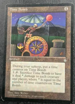 Time Bomb - Ice Age - Magic the Gathering MTG MP - Image 1