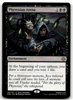 MTG Phyrexia: All Will Be One #104 Phyrexian Arena NM - Image 1