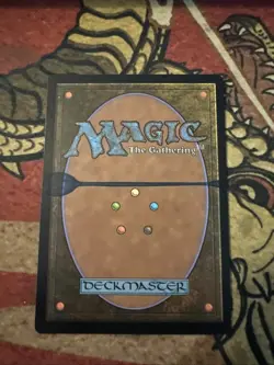 Mtg Magic Dnd Guardian Of Faith Back Ink Error Extra Ink Misprint Error - Image 2